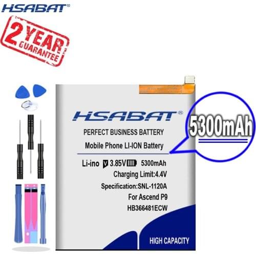 4850mAh HB366481ECW Battery for Huawei P9 5C (P9 G9 P10 p20 9 Lite)G9 Honor 8 /Honor 8 Lite/ Y6 II honor 6c pro v9 play