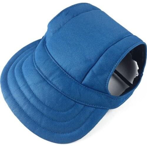 Dog Baseball Visor Hat Outdoor Accessories Sun Bonnet Cap Pet Dog Caps Small Puppy Pets Summer Print Cap