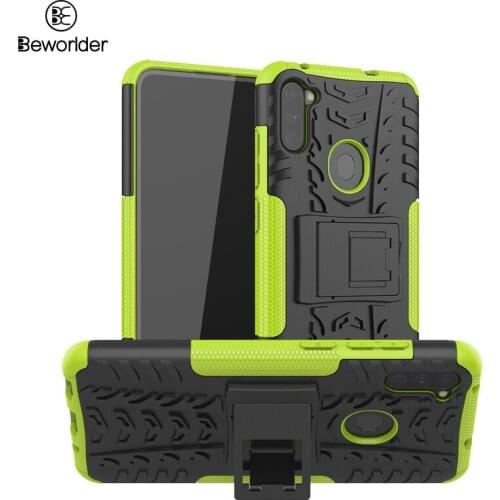 For Samsung A11 A21 A41 Euro Version Case Dual Layer Plastic TPU PC Cover For Samsung A01 A31 A21s A81 A91 A51 A71 5G Case