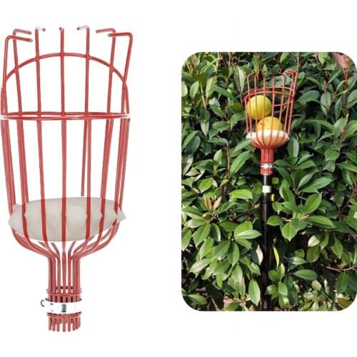 For Picking Apple Peach Citrus Pear Garden Tool Portable Fruits Catcher Fruit Picker Head Deep Basket
