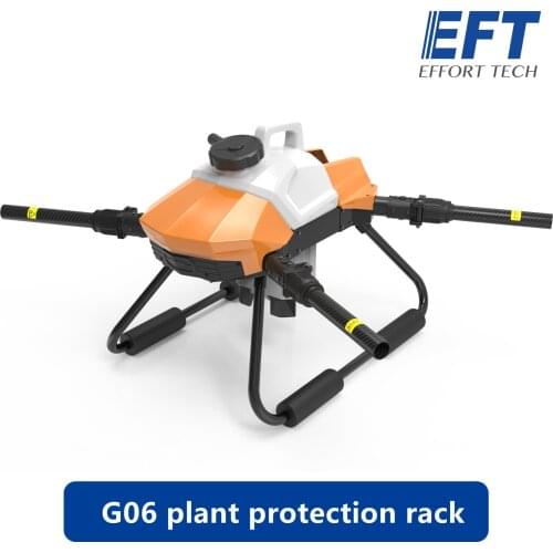 EFT G06 Folding Frame Four-axis V2.0 6kg Plug-in Water Tank Plant Protection Drone Spraying with Extension Rod Sprinkler