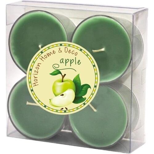 Horizon Candle Capsule Candle Apple Scented 4'lü 5465