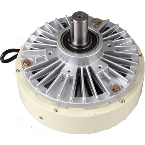 Single Shaft Brake 0.6kg-40kg Magnetic Powder Clutch 24V Tension Controller Single Shaft Electromagnetic Powder Brake