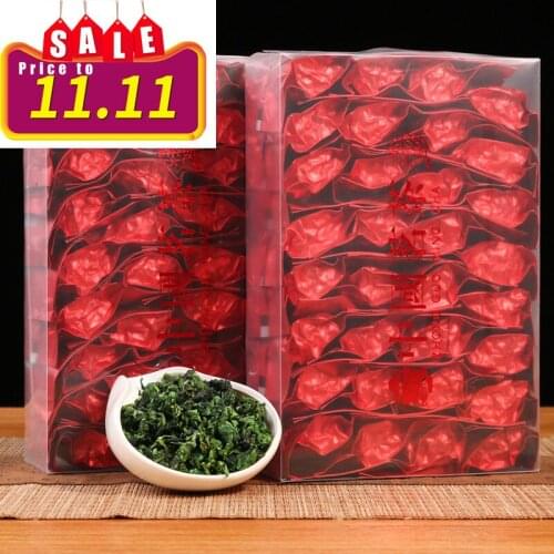 Tiekuanyin Tea Chinese Anxi Fresh Green Oblong Tea Weight Loss Tea Beautyprevent Atherosclerosis Cancer Prevention Food Material