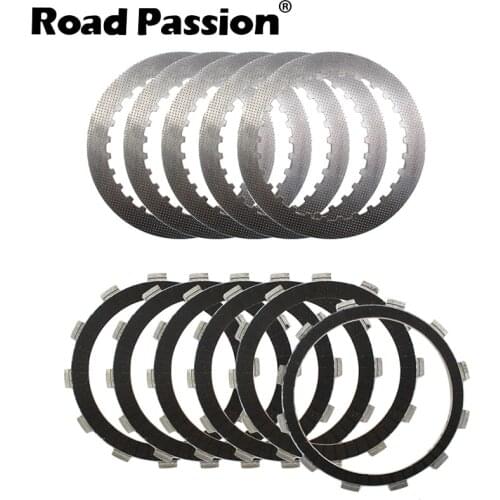Road Passion Motorcycle Clutch Friction & Steel Plates Kit For HONDA CB400 VTEC 400 CB-1 CBR23 NC23 CBR NC 23 CB750 CB 750