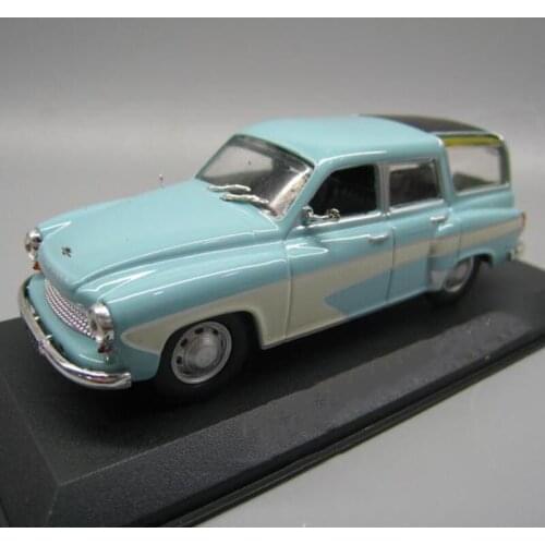 Diecast 1:43 Scale WARTBURG 311 312 Series Alloy Retro Car Model Adult Collection Gifts Toys for Boys