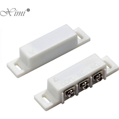 Magnetic Reed Switch NC NO Combined Door Contact Sensor Wired Security Switches