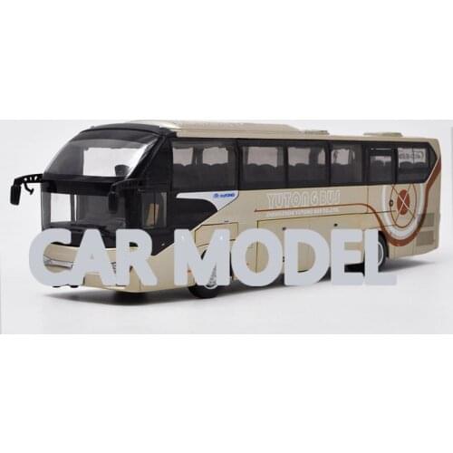 1:43 scale Alloy Toy Vehicles yutong ZK6128HQB bus Car Model Of Childrens Toy Cars Original Authorized Authentic Kids Toys