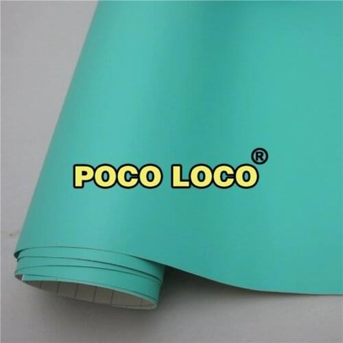 Matte Turquoise Blue Vinyl Wrap Sticker Decal Film Sheet Pro Grade Car ATV Motocycle