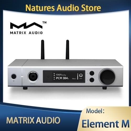 Matrix element M ES9028Pro MQA Audio DAC Support DLNA Qobuz Tidal RoonReady Airplay HiFi Lossless Music Player Desktop Decoder