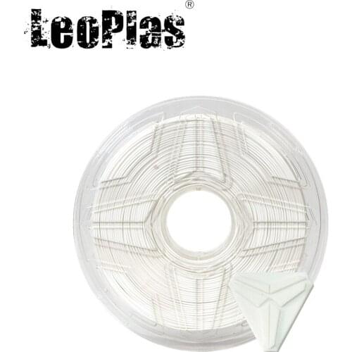 LeoPlas 1kg 1.75mm White PLA Filament For FDM 3D Printer Pen Consumables Printing Supplies Plastic Material