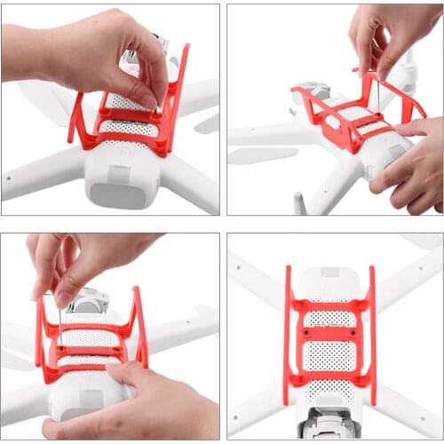 Portable Protective Landing Gear Heightening Legs Feet Protector for FIMI A3 Drone Height Extender Foot Protective Accessories