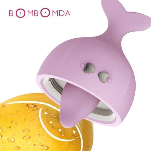 Nipple Sucker G Spot Tongue Vibrator Orgasm Clitoris Stimulator Breast Enlarge Massager Vibrators Sex Toys for Women Masturbator