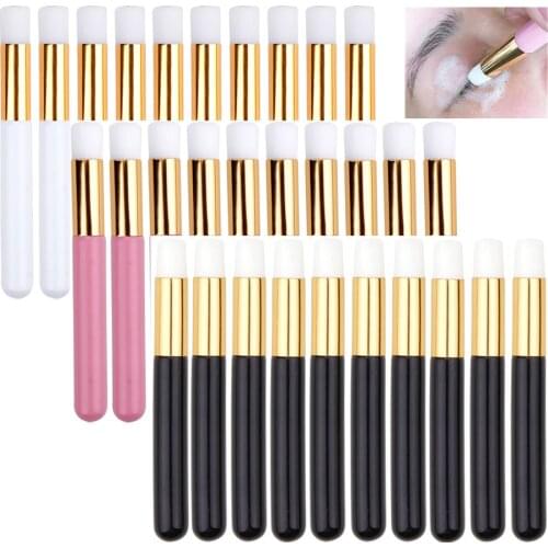 10pcs/set Eyelashes Cleaning Brush Eyebrow Nose Brushes Blackhead Clean Lash Shampoo Brush Cleaner Cosmetic Makeup Remover Tools