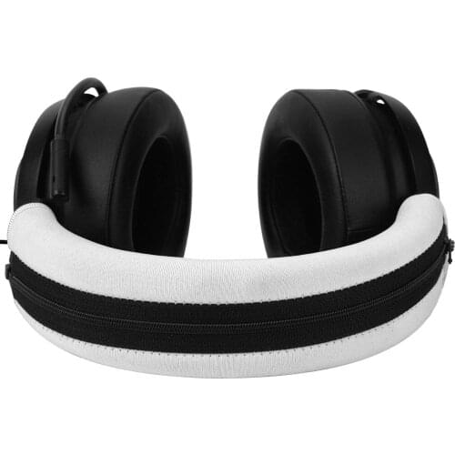 Replacement Head Band Cloth Headband Cover Protector with Zipper For Razer Kraken V2 Pro Gaming Headphones Game Headsets