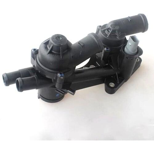 RWSYPL Engine Coolant Thermostat Regulator Housing Assembly For CC EOS Golf 6 MK6 Jett Passat Tiguan Touran Ibiz Fabia 03C12111P