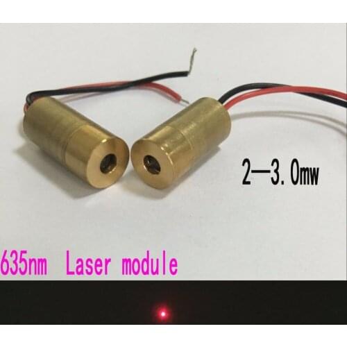 Dot laser module635nm Power2-3.0mw