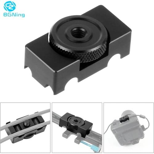 Cable Winder DSLR Camera Digital USB Cable Lock Clip Clamp Protector Mount Camera Tripod Quick Release Plate Tethering Cable