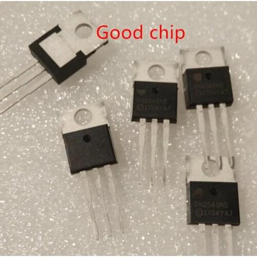 10PCS DN2540N5 DN2540N5-G TO-220 DN2540 400V 500mA N-channel transistor chip New original parts