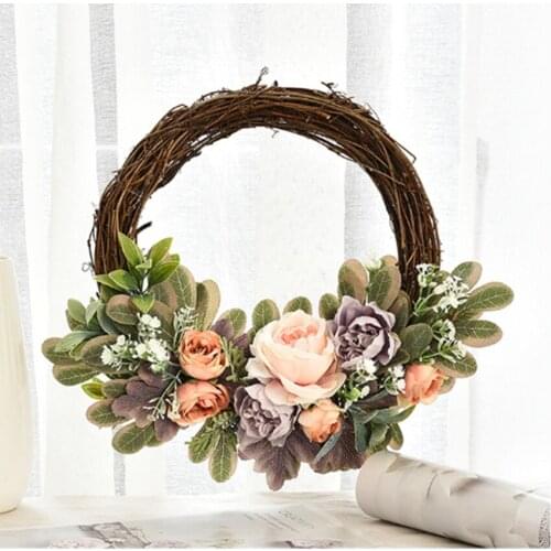 2020 Christmas wreath Christmas ornaments Christmas ornaments wreath 33-40CM