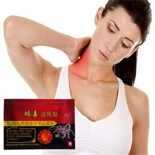 24Pcs/3bags Chinese herbal medicine Scorpion Venom Pain Relief Patch Orthopedic Analgesic Plaster arthritis Cervical Spondylosis