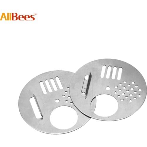 5 PC Beehive Nest Door Vents Beekeeping Stainless Steel Round Hive Hole Equipment Bees Supplies