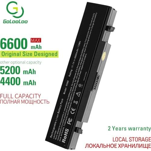 6600MAh 6Cells New Laptop Battery For Samsung AA-PB9NS6B PB9NC6B R580 R540 R519 R525 R430 R530 RV511 RV411 RV508 R528 Aa Pb9ns6b