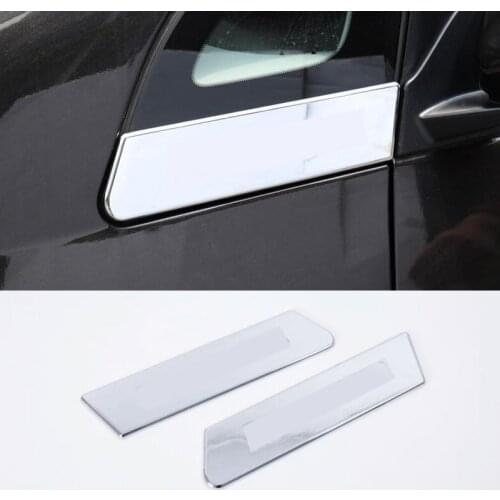 For Nissan NV200 2010 - 2018 Car Window A Pillar Chrome Cover Trim Car Styling Auto Accessories Stickers Decoration Covers