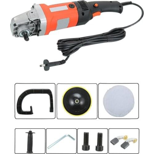 8 Speed Adjustable 1400W Car Polisher Electric Floor Polisher Polishing Variable Speed Machine Auto Politriz polishing Machine