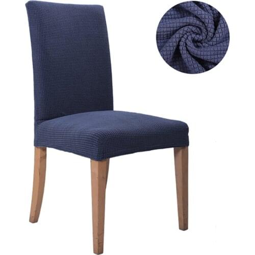 Polar Fleece Fabric Chair Cover Modern Spandex Chair Covers For Kitchen/Wedding/Dining Room Elastic Banquet Chair Covers