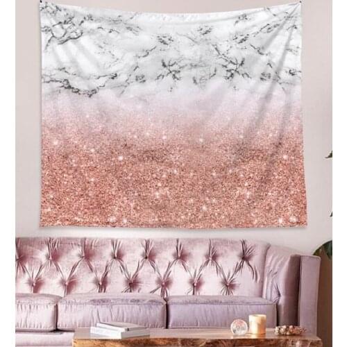 Tapestry Hanging Girl Wind Wall Photo Aesthetic Decor Dormitory Renovation Bedroom Decoration Home Marble Background Cloth Ins