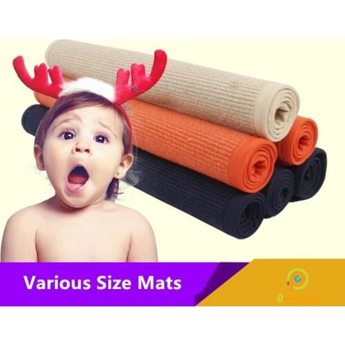 Cotton Mat for Montessori Workings Various Size and Color Blanket for Children Preschool/ Kindergarten/ Childcare Materials