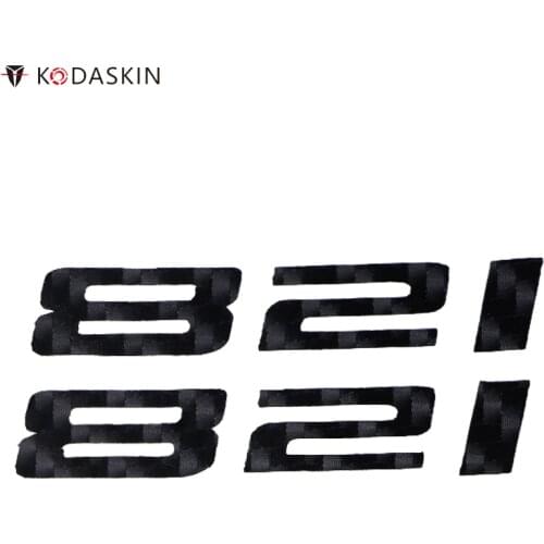 KODASKIN Stickers Motorcycle Emblems Decals Logos Carbon Black for DUCATI MONSTER 821