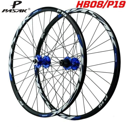 MTB bicycle wheels mountain bike wheel front rear 5 bearing 26/27.5/29inch 7-11/12 speed Six Hole Disc Brake QR100 135 alloy hub