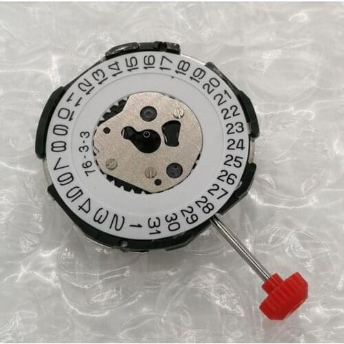 Quartz Movement Repair Replacement Watch Date at 3 Date at 6 with Adjust stem for Miyota 2115