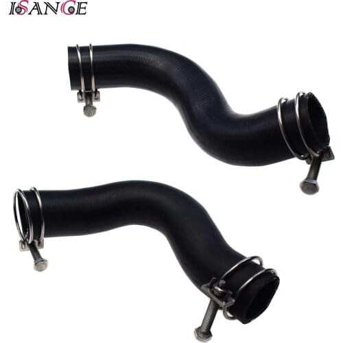Bottom Top Lower Upper Radiator Hose & Clamps For Subaru Forester 2.5L 2004 2005 2006 2007 2008 45169FC020 45161SA010 091748014