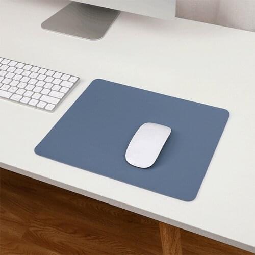 New Arrival Universal Anti-slip Mouse Pad Leather Gaming Mice Mat New Desk Cushion Fashion Comfortable For Laptop PC MacBook