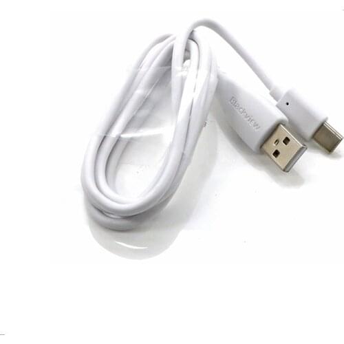 New Original Blackview BV9700 USB Cable Fast Charging 3A 9mm Long Type-C Jack Wire Data Line for Phone