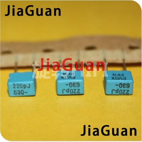 20PCS NEW EVOX PFR5 220PF 630V P5MM MKP 221/630V film EVOX-RIFA PFR 221 220PF/630V