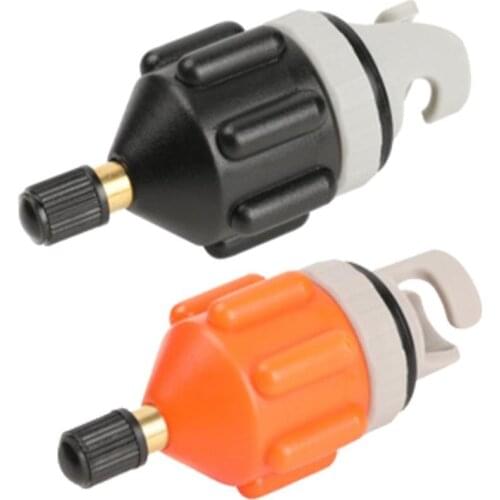 Durable Boat Air Valve Adaptor Wear-resistant Rowing Boat Air Valve Adaptor Nylon Kayak Inflatable Pump Adapter for SUP Board