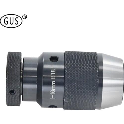 Industrial self-tightening drill chuck B10(0.5-6) B12(1-10) B16(1-13)/(1-16) B18(1-16) B22(5-20) Automatic Locking chuck collet