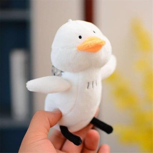 Size 14CM Plush Duck Toys Small Pendant Cute Animal Duck Doll Soft Stuffed Toy For Kids Girls Gift