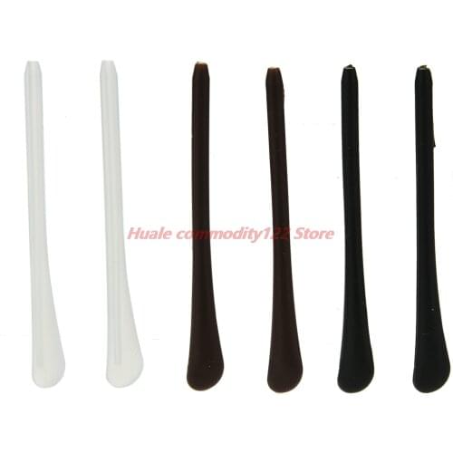 New 3 color Eyeglasses Silicone Rubber Temple End Tips Ear Sock Pieces Ear Tubes