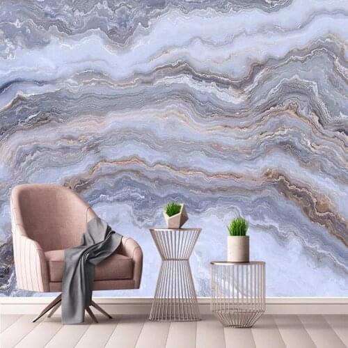 Modern Abstract Art Marble Wallpaper Living Room TV Sofa Hotel 3D Wall Mural Simple Background Wall Decor Papel De Parede Sala