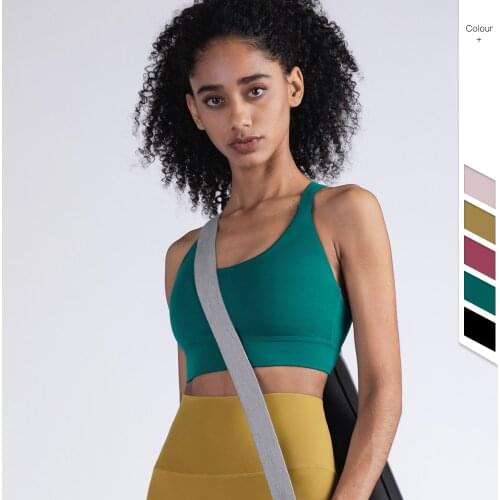 Vnazvnasi Hot Selling Women Sports Bra Push Up Crop Top Back Hollow Female Top Running Gym Bra Athletic Sportswear Yoga Tops