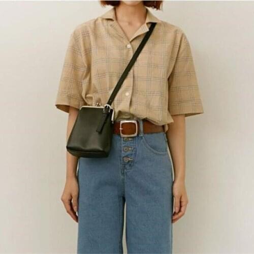 Women Messenger Bags Retro clip Shell bag Clip Hasp female Shoulder Bag PU Leather Handbags Black Lady Clutch Purse 2020 NEW Sac