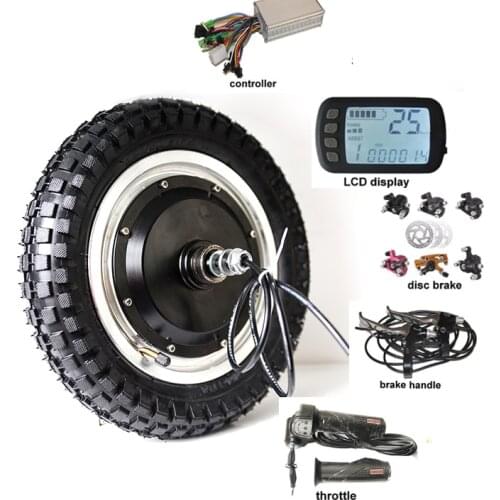 12 inch 36V 400W hub motor wheel with full kit for electric bicycle