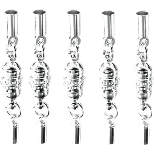 5pcs/Lot Gear-Shaped Magnet Buckle Inner diameter 3mm bracelet necklace connection body jewelry accessories