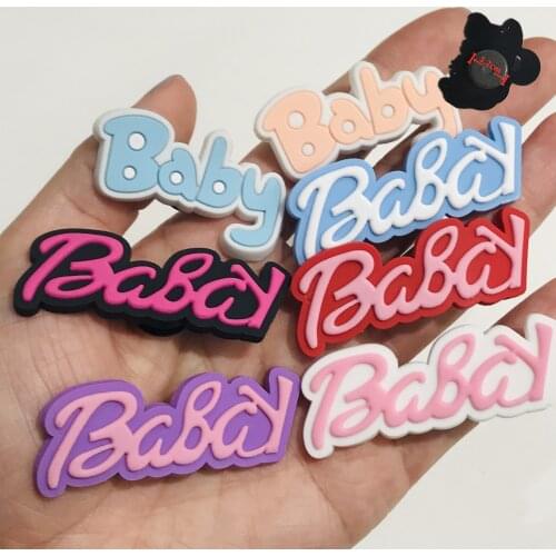 7PCS PVC Colorful Cute Cartoon Letter Fridge Magnets Love Kiss Miss Baby Refrigerator Magnetic Sticker Souvenir Gifts Stationery