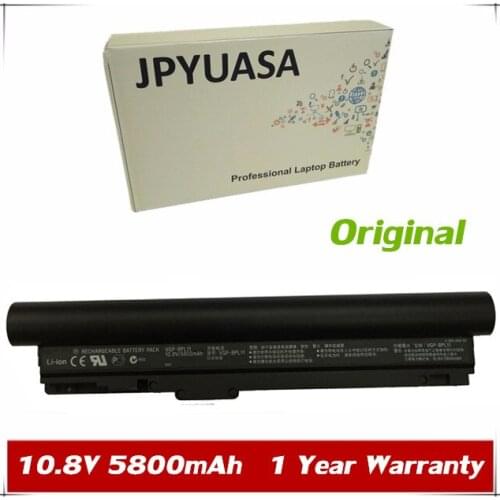 7XINbox 10.8V 5800mAh Original VGP-BPX11 VGP-BPS11 VGP-BPL11 Laptop Battery For Sony VGN-TZ TZ13 TZ16 TZ17 TZZ7N BPL11 BPS11